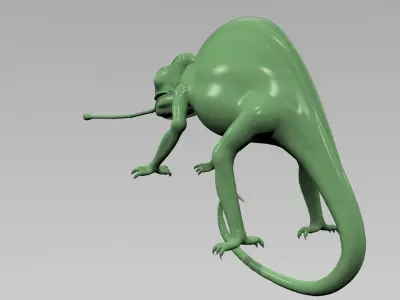 chameleon chamelon 3D model