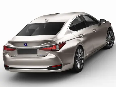 Lexus ES 2019 3D model