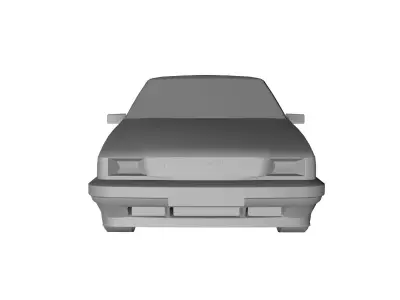 Volvo Car 60s 3D model