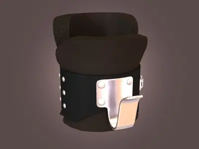 Gravity Boots Low-poly 3D model