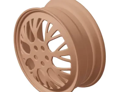 Plastic Premium Truck Rim Toy 3D model