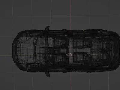 BYD Tang EV 2022 low poly  3D model