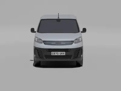 Opel Vivaro L2 H1 Diesel 2900 Low-poly 3D model