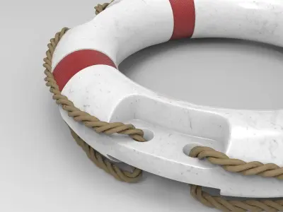 Quer LifeRing 3D model