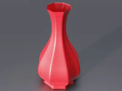 Cricket Set with Free Vase 13 Model 3D print model