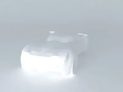 Supercar NEG concept template Free 3D model