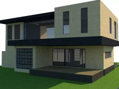 Luxury House 3D print model