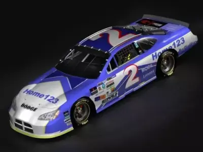 Nascar 2007 Dodge Charger 3D model