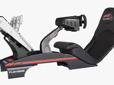 Playseat F1 Racing Simulator Seat 3D Model 3D model