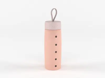Plastic Water Bottles 3D model