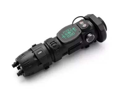 Futuristic Gadget Model Pack with Digital Interface Low-poly 3D model