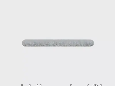 Fluffy Abstract Patterned Rug for Cozy Interiors Low-poly 3D model