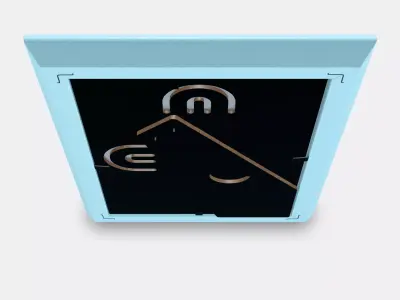 FISKBO Frame 11 Low-poly 3D model