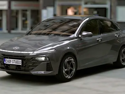 Hyundai Accent 2024 3D model