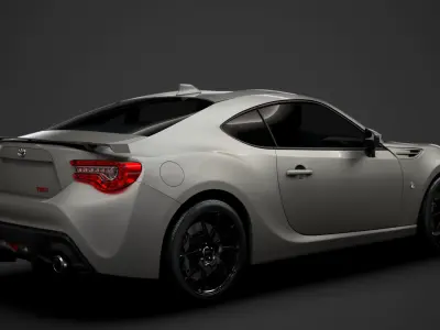 Toyota 86 TRD 2020 3D model