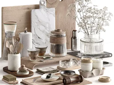 Kitchen Accessories 037 3D model