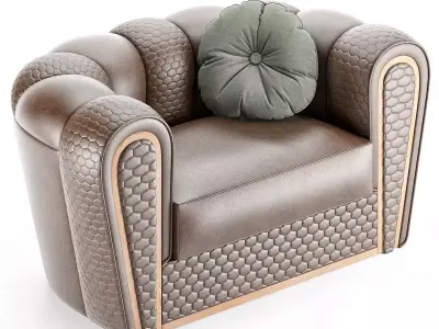 Tonino Lamborghini Casa RITA CURVE Low-poly 3D model