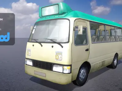 HK Van Left-hand drive 001 3D model