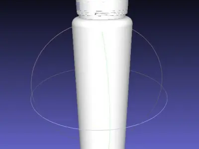 Water bottle 3D model