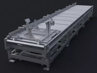 conveyor 3D model