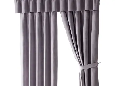 Curtains 03 3D model