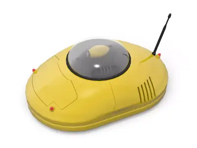 small robot 3D model