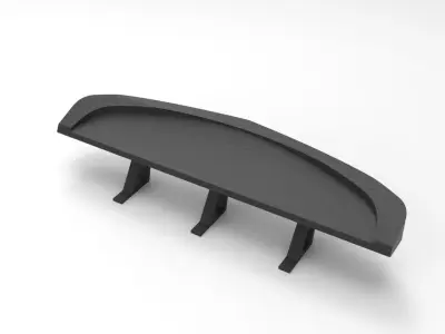 Spoiler back lift 3 3D model