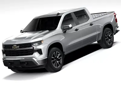 Chevrolet Silverado 1500 LT 2022 3D model