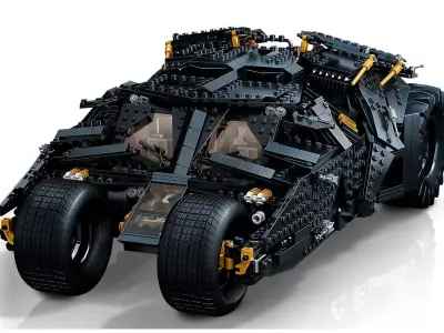 TwindBricks3D - 76240 Batmobile Tumbler 3D print model