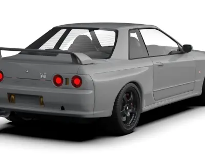 Nissan Skyline GTR R32 3D model