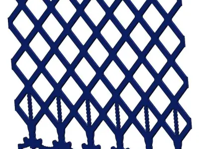 M2 - Ornamental Panel Free 3D model