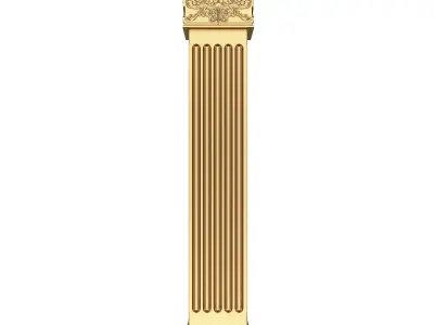 Column Capital 0902 Low-poly 3D model