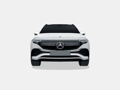 Mercedes-Benz EQA 2022 Low-poly 3D model