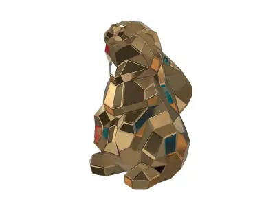 hare figure 3D print model