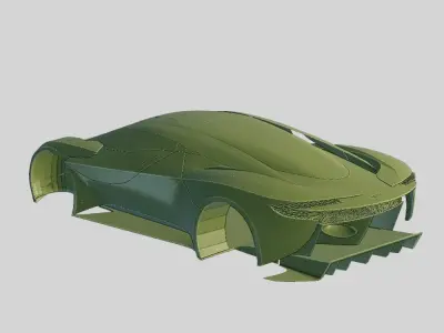 Aston Martin DP-100 Vision Gran Turismo 2015 Printable Body 3D print model