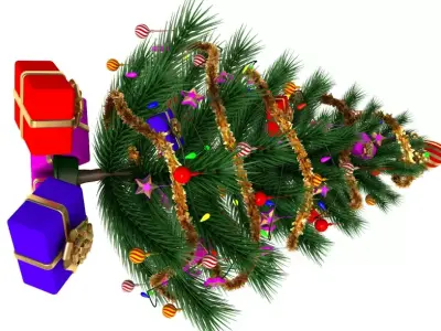 Christmas Tree 3D model 28