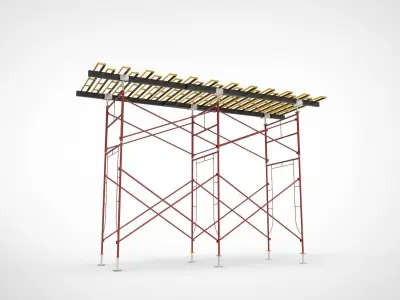 Scaffolding 3D model