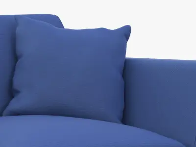 Jasper Modern Corner Sofa 3D model