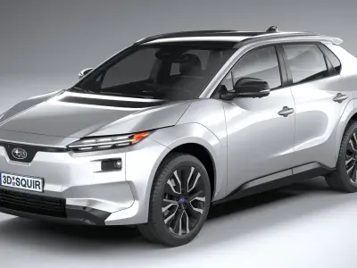 Subaru Solterra EV 2026 3D model