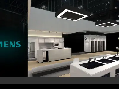 Exhibition - Area - 15X15-3DMAX2010-01 3D model
