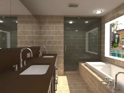 Bathroom 23 3D model