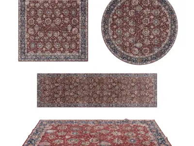 Rugs No 823 Low-poly 3D model
