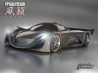 Mazda Furai 3D model