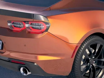 Chevrolet Camaro RS 1LE CG 2019 3D model