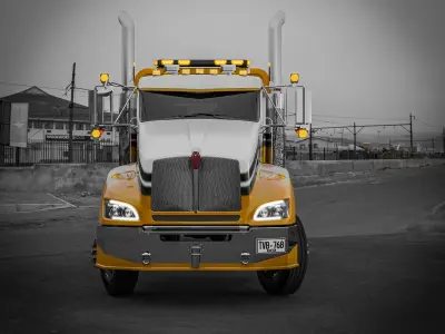 Kenworth T460 Tow Truck  3D model