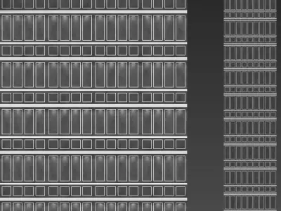 99 Architectural Mouldings Plaster 1 3D model