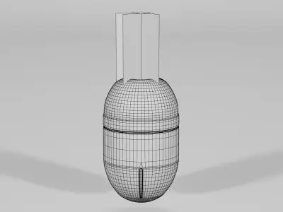 AIR HUMIDIFIER WOOD DESIGN Low-poly 3D model