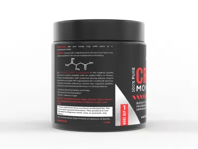 Protein Powder 3D model