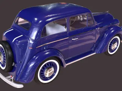 Opel Olympia 1936 3D model