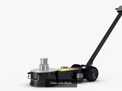 Floor Jack Collection 3D Model Pack